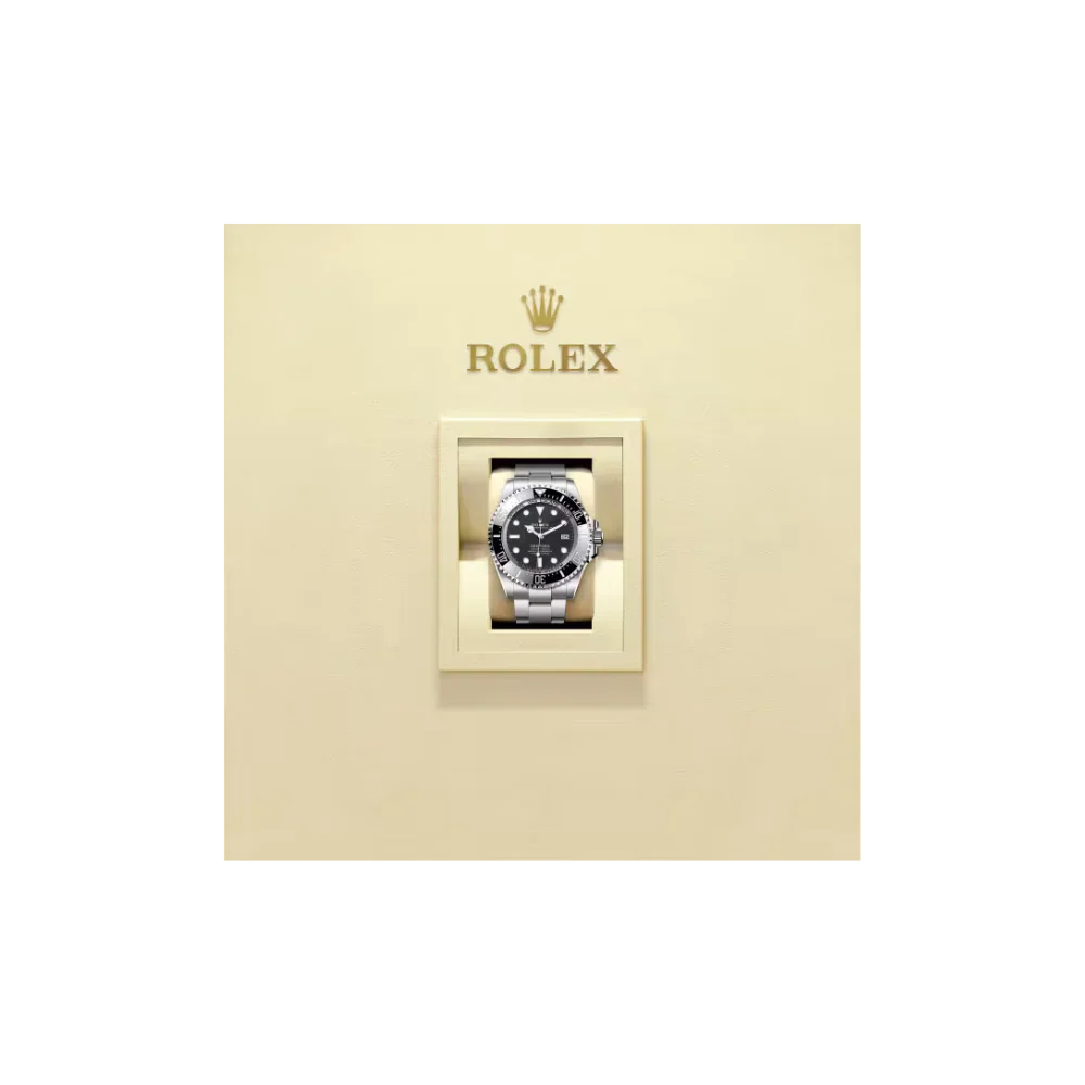 RL Deepsea Black Dial Ref#136660‑0004