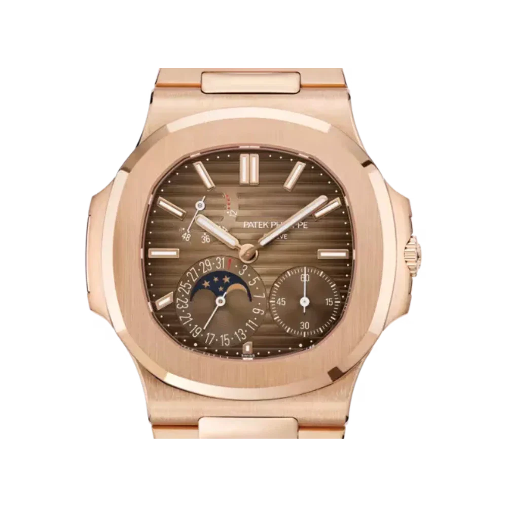 PP Nautilus 5712/1A‑001 – Stainless Steel Moon Phase