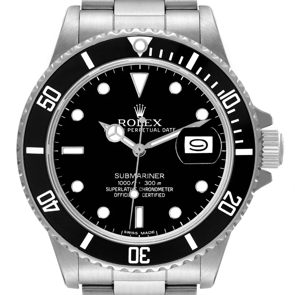 RL Submariner Date 16800 Box Papers 40mm