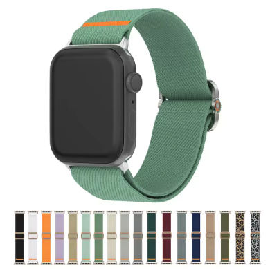 Nylon Loop Strap for Watch Band Sports Bracelet