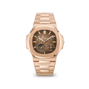 PP Nautilus Moon Phase Rose Gold Watch 5712/1R-001